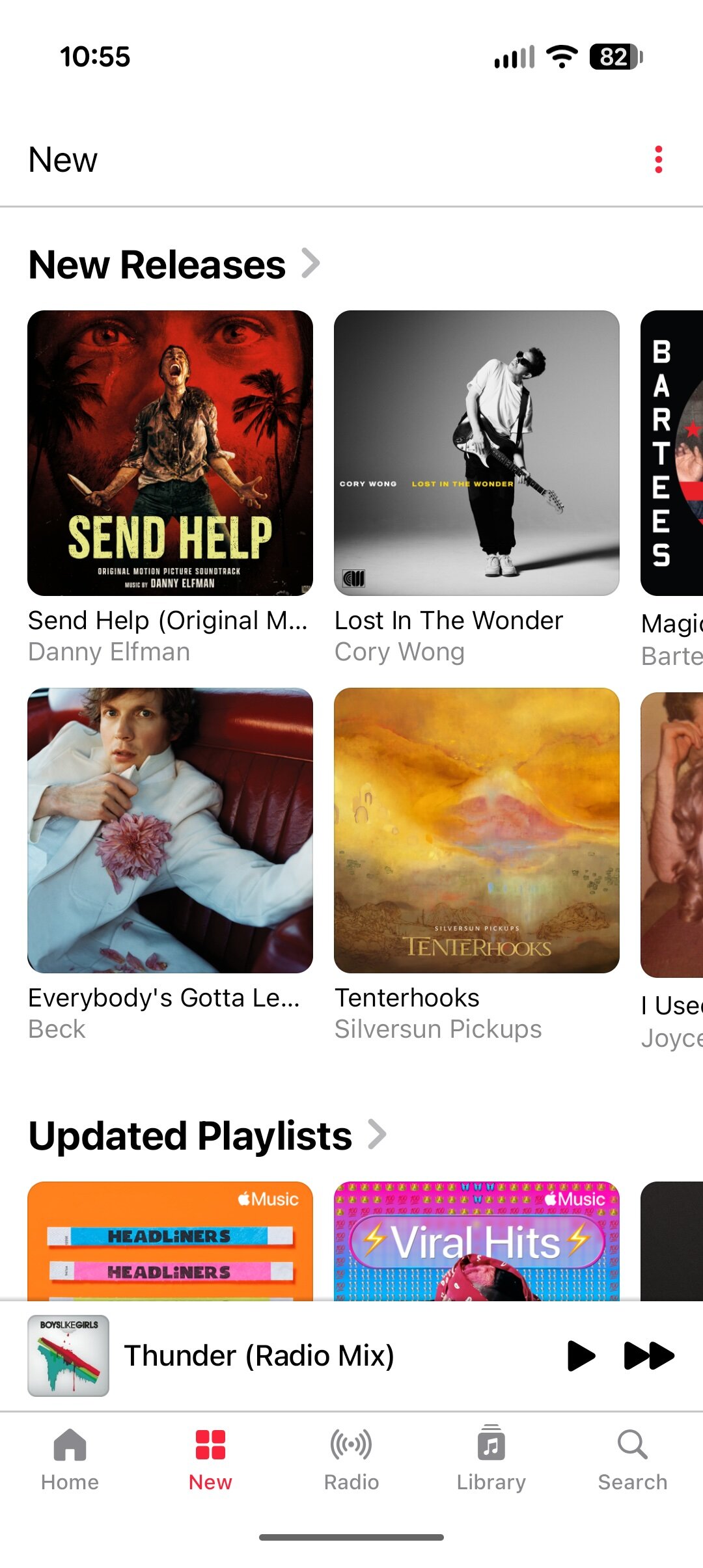 apple music new page screenshot 2