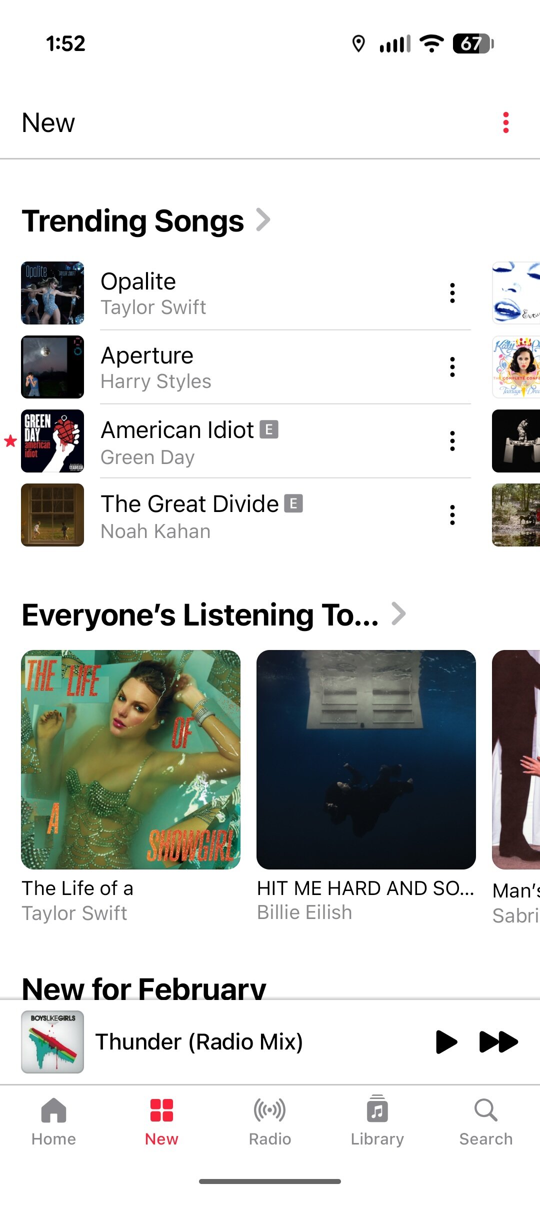 apple music new page screenshot 3
