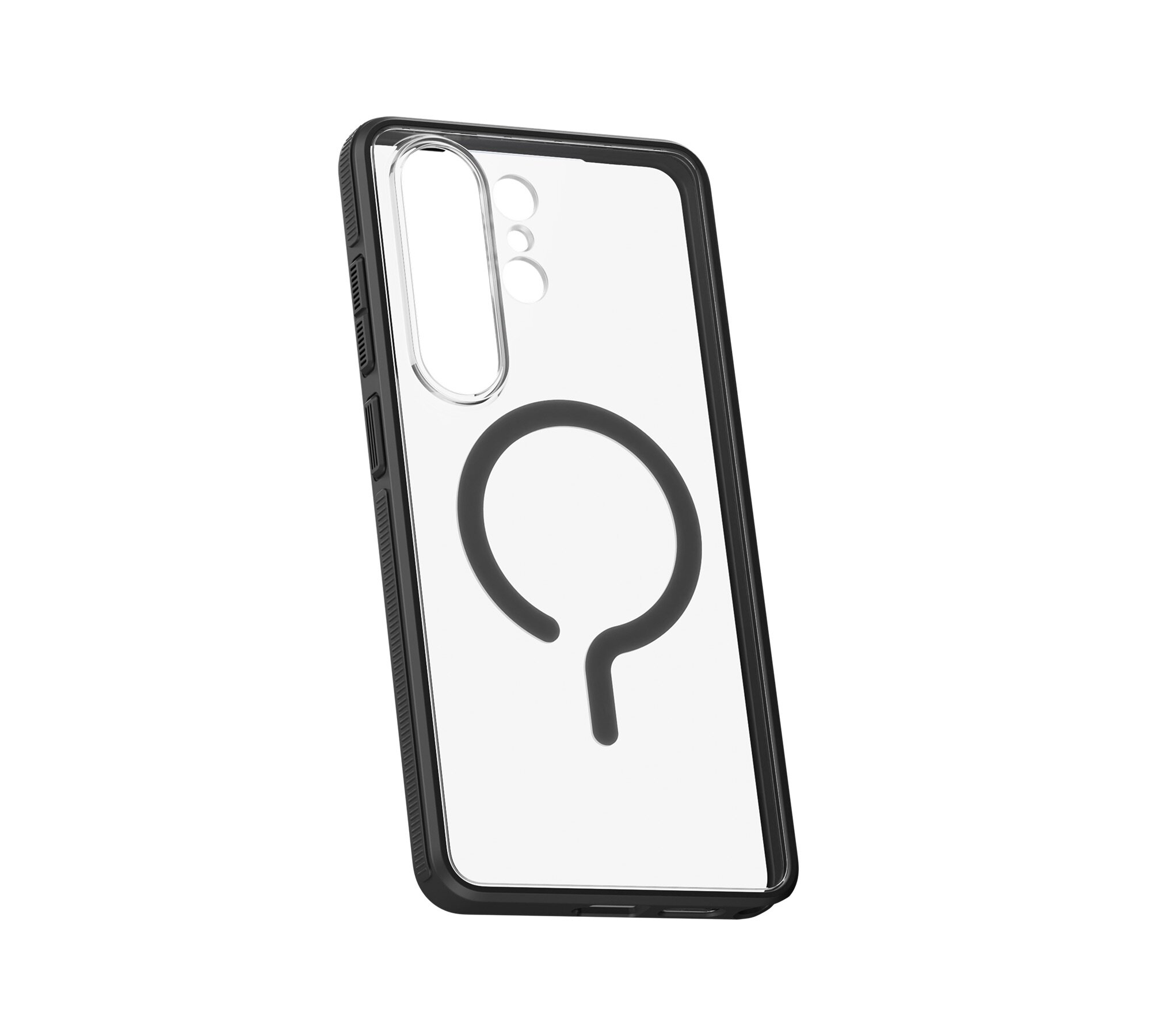 The clear dbrand Ghost case for the Samsung Galaxy S26.