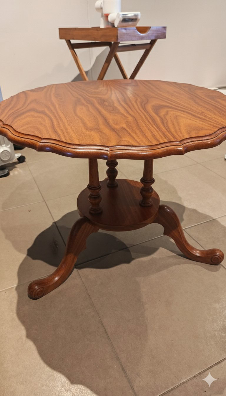 gemini generated image of table with different finish