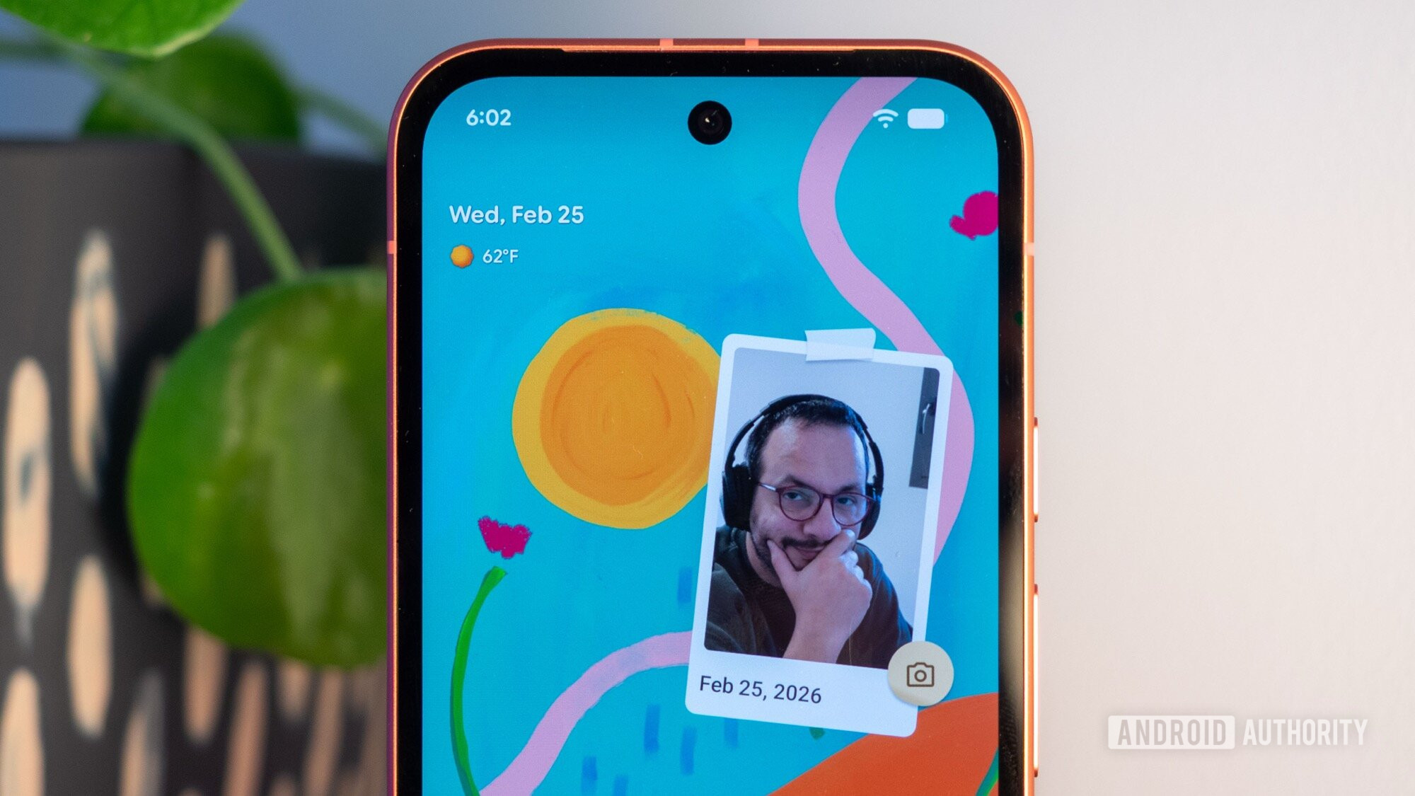 google family share camera snapshot widget pixel 9a home screen