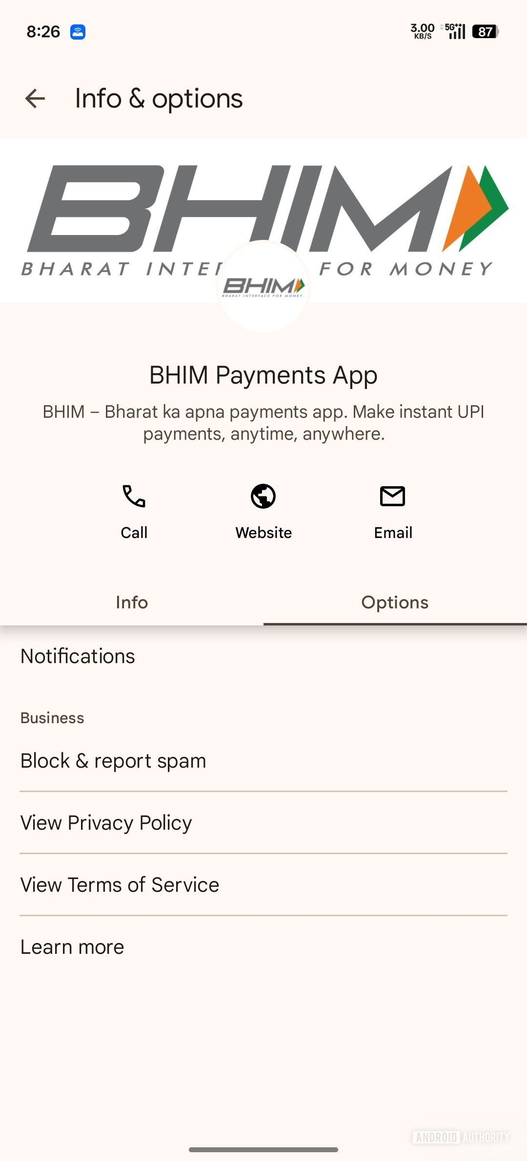 google messages rcs business 2