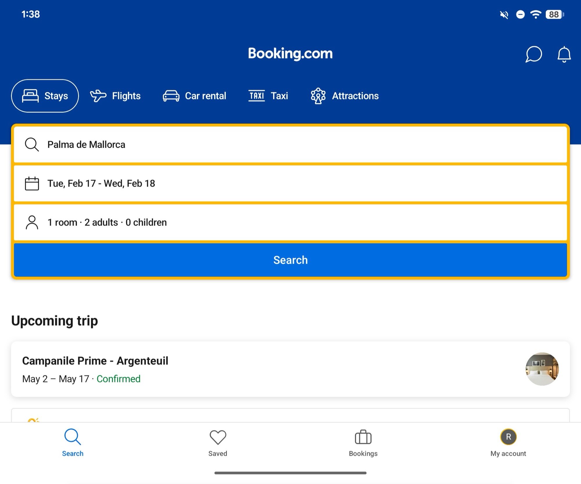 google pixel fold screenshot booking full screen aspect ratio
