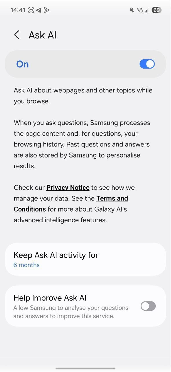 samsung internet ask ai one ui 9 2