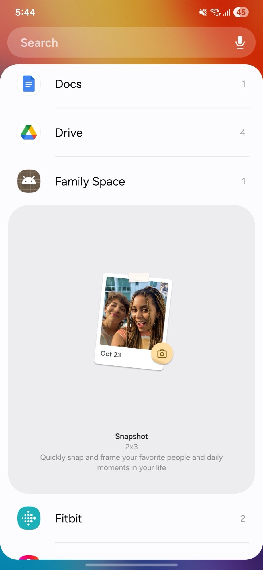 screenshot google family share camera snapshot widget galaxy s24 ultra add to home screen