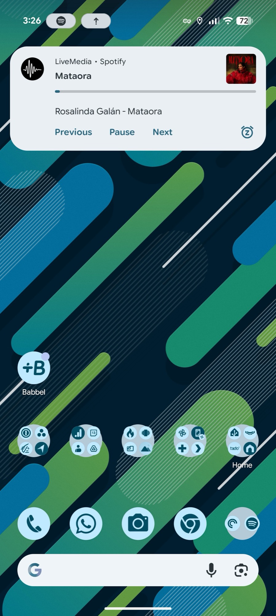 screenshot livemedia app music live update bubble pop up