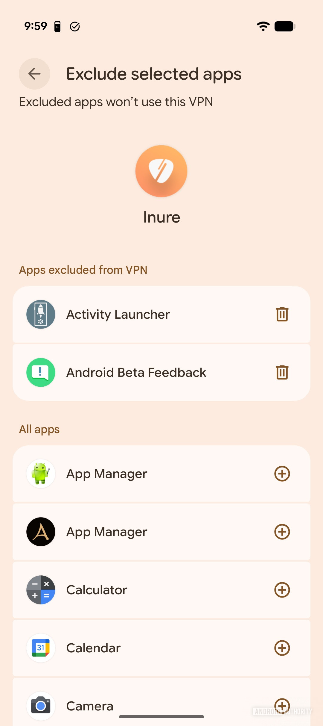 Android 17 system managed setting screen VPN Android 17 system managed setting screen VPN