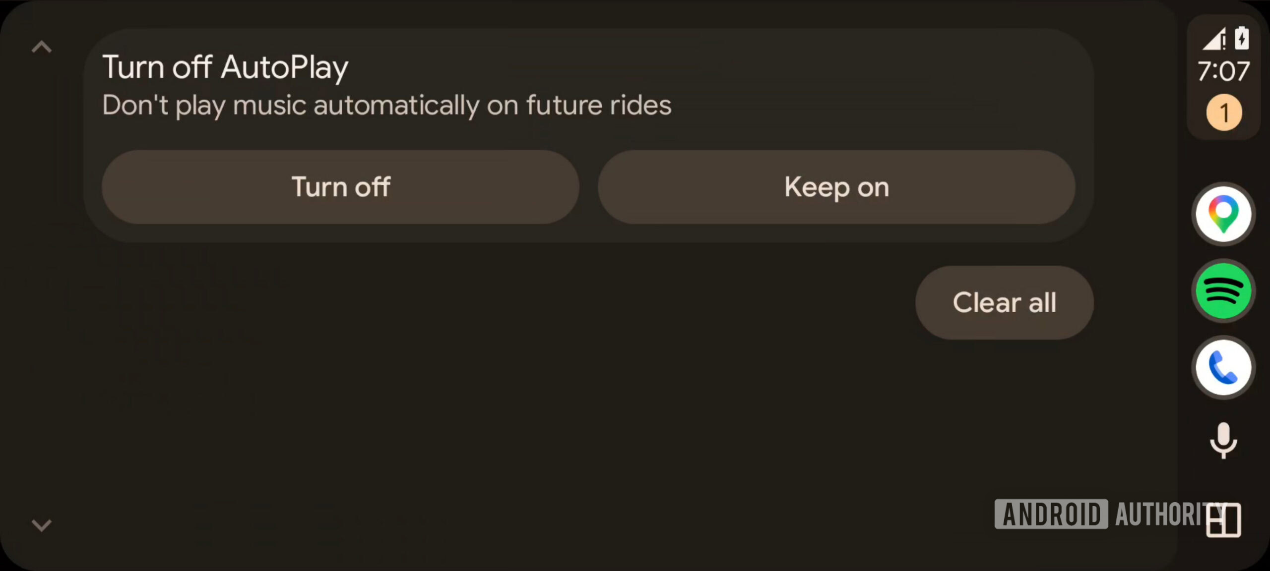 Android Auto autoplay notification AssembleDebug 2