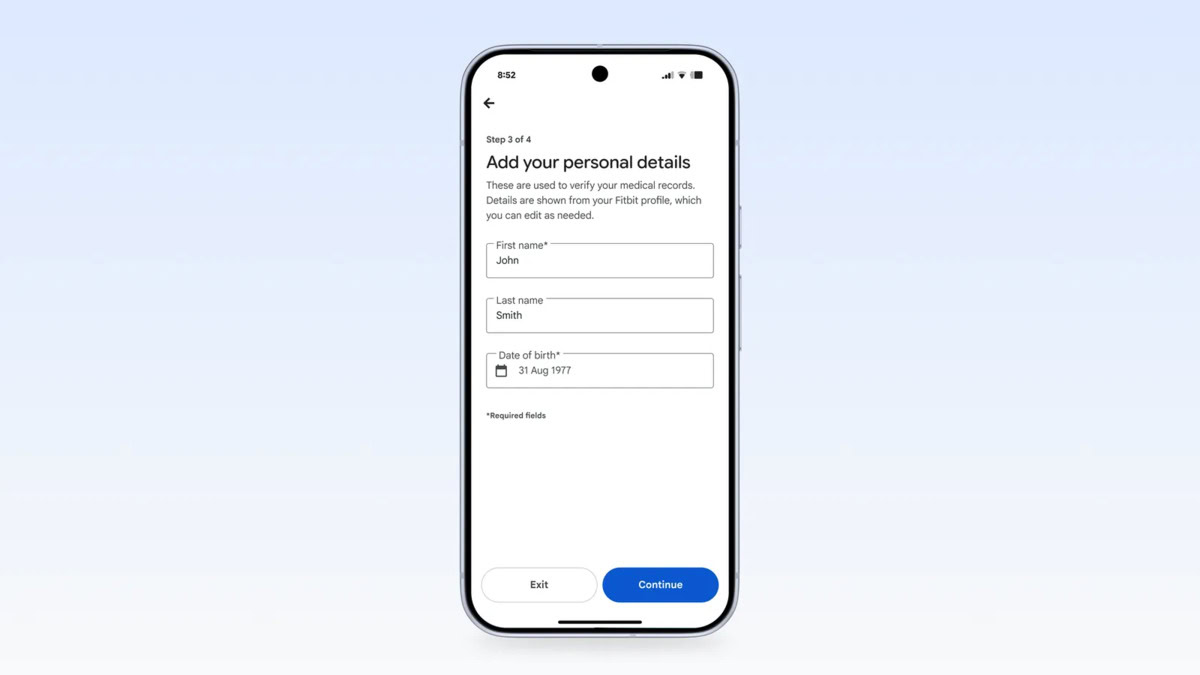 Fitbit medical records 3