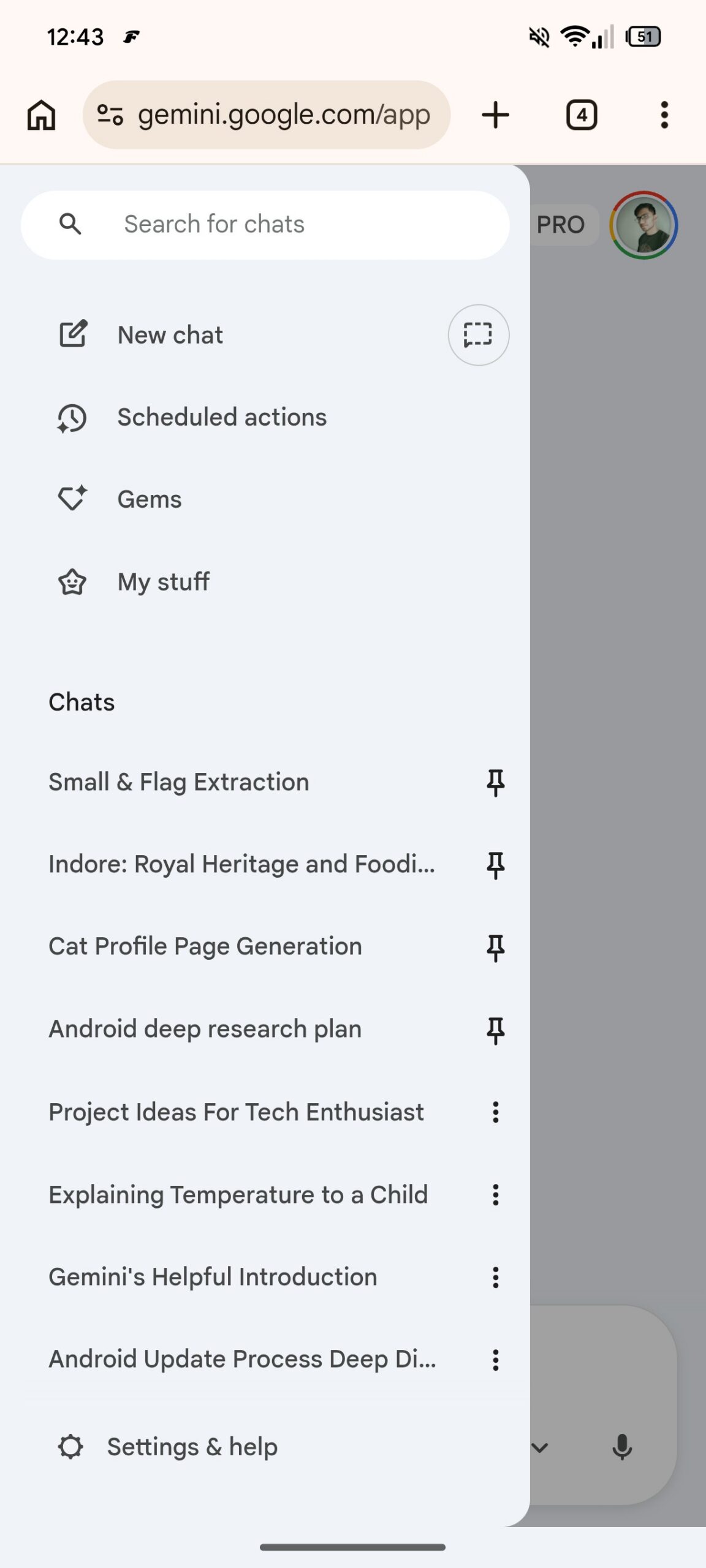 Gemini Redesigned Sidebar 2