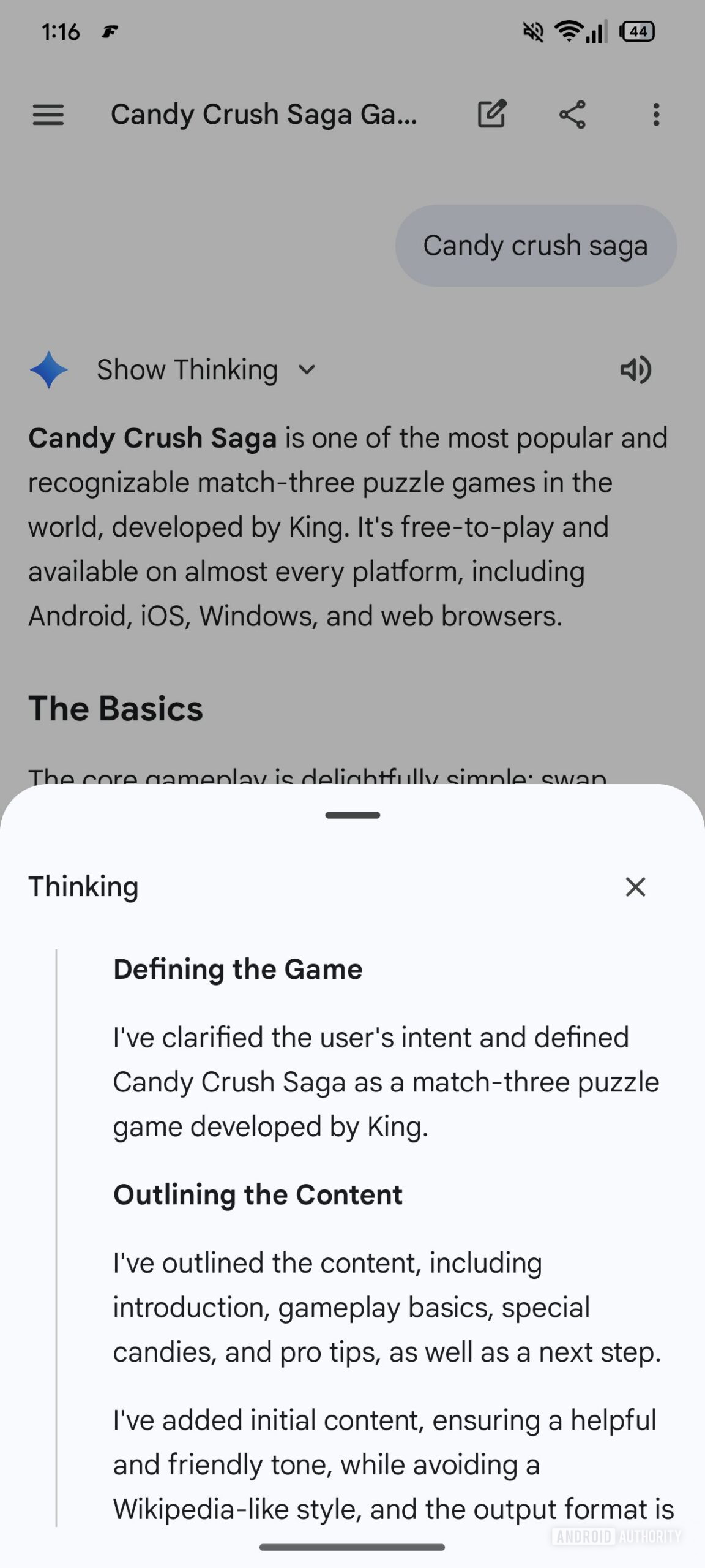 Gemini Thinking New UI 1