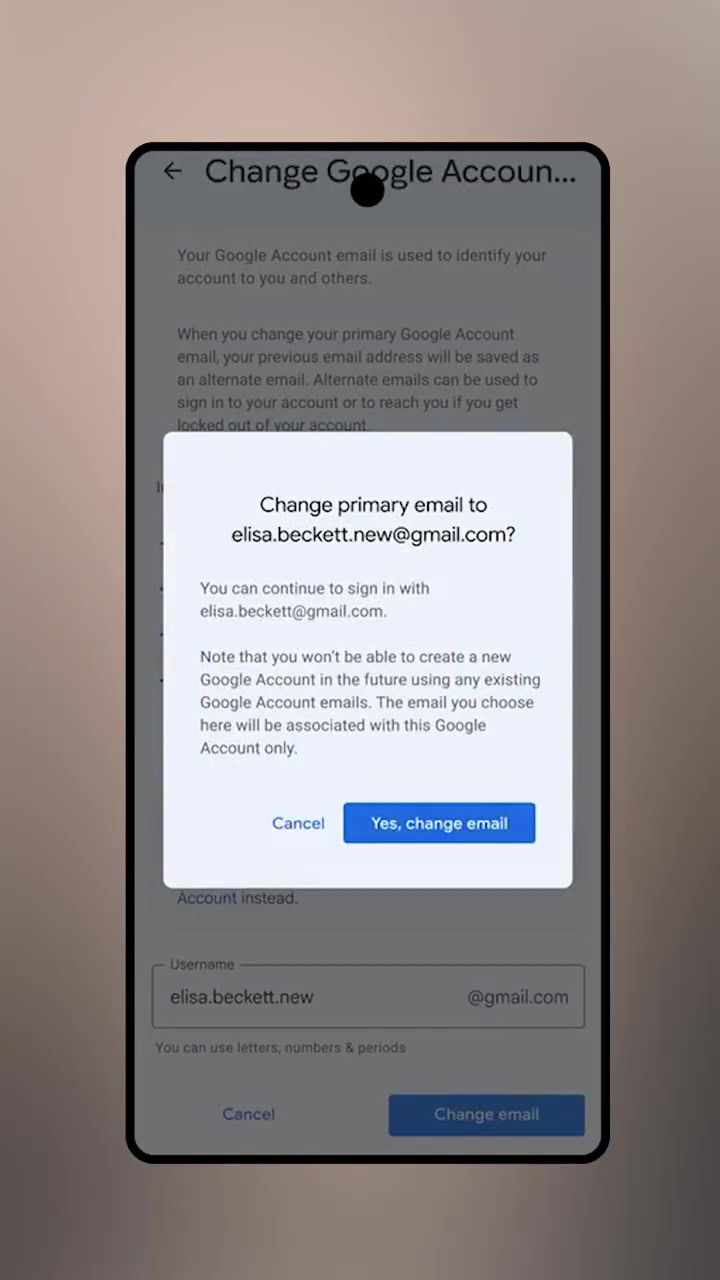 Google Account Change your username (1)