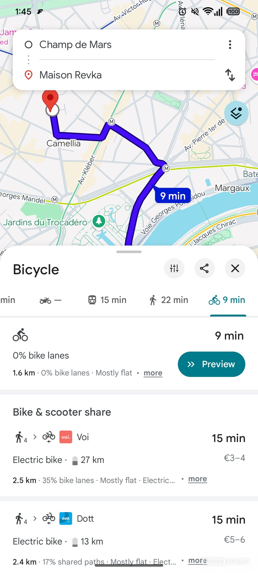 Google Maps Cycle navigation avatar for Cycling mode (1)