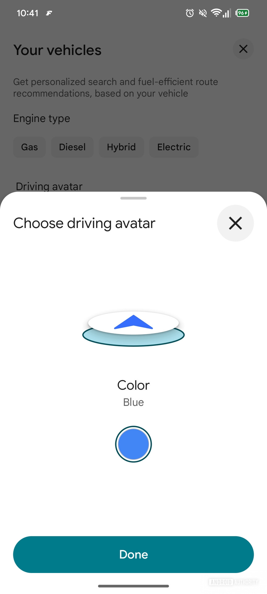 Google Maps Cycle navigation avatar for Cycling mode (3)