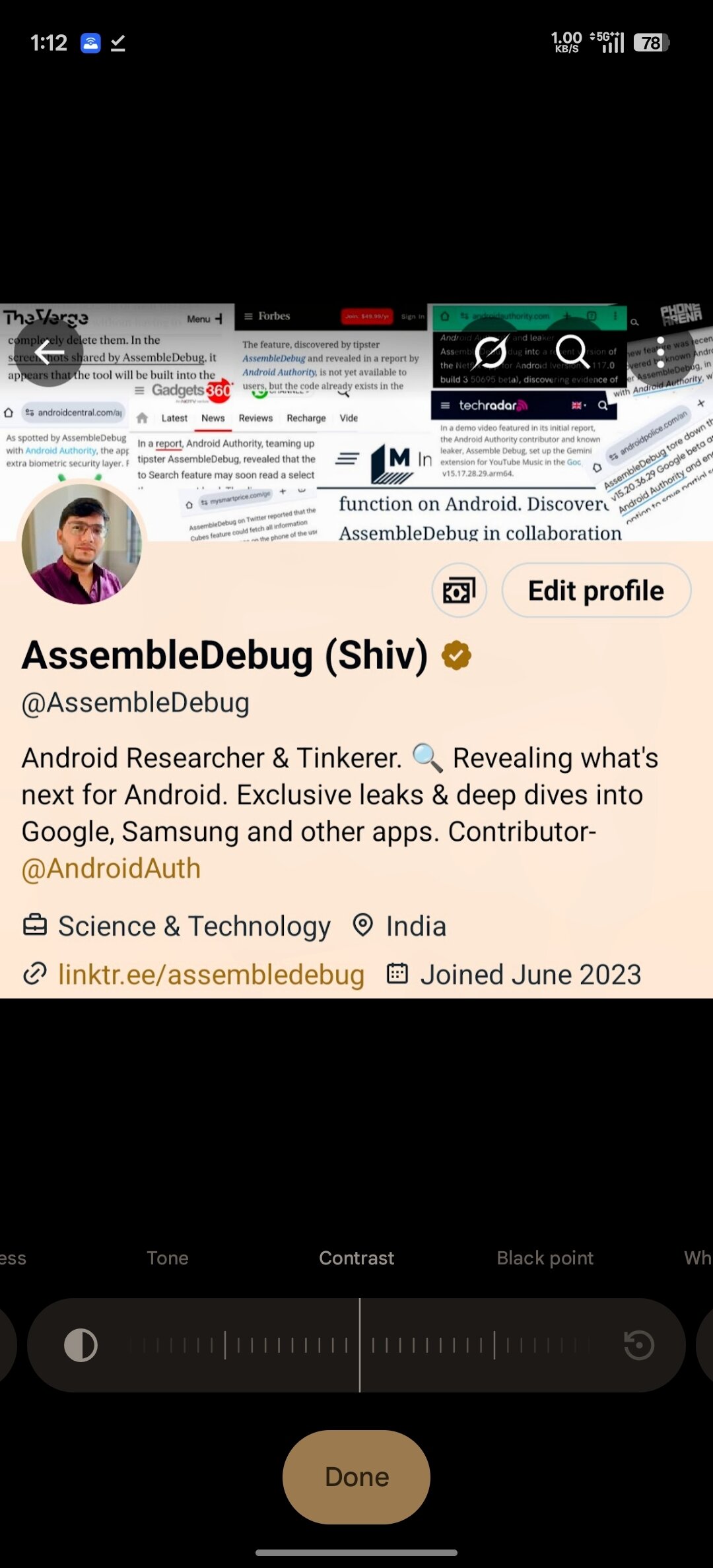 Google Photos action name highlight old