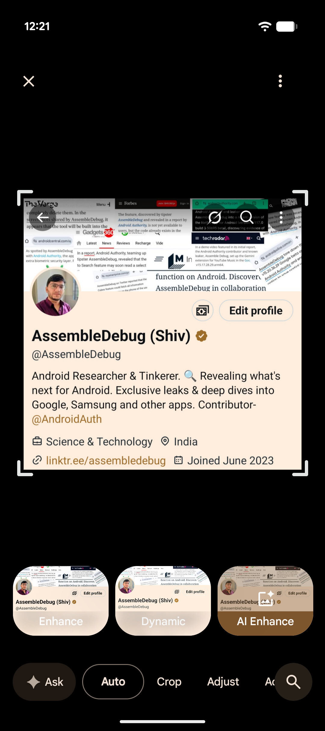 Google Photos editor new