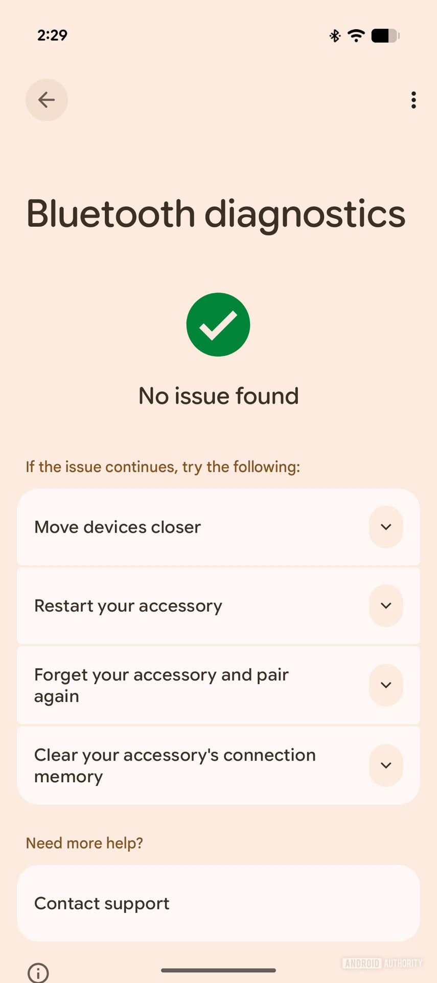 Google Pixel Bluetooth diagnostic menu (4)