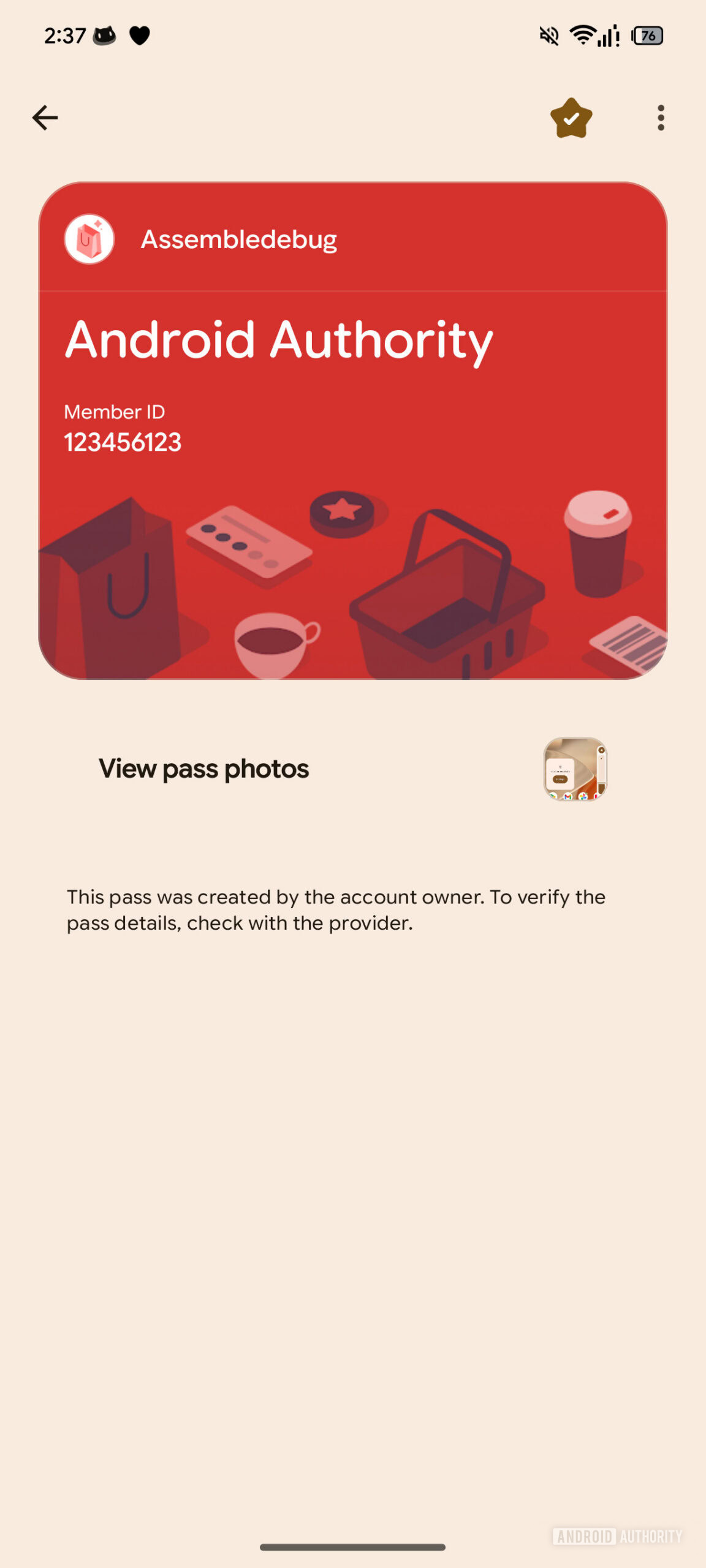 Google Wallet new design 2