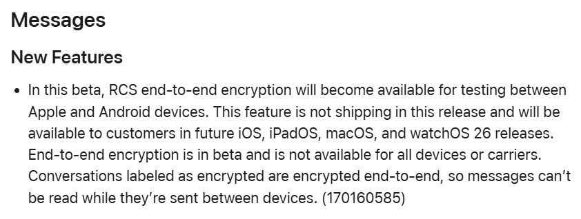 IOS 26.4 beta release notes IOS 26.4 beta release notes