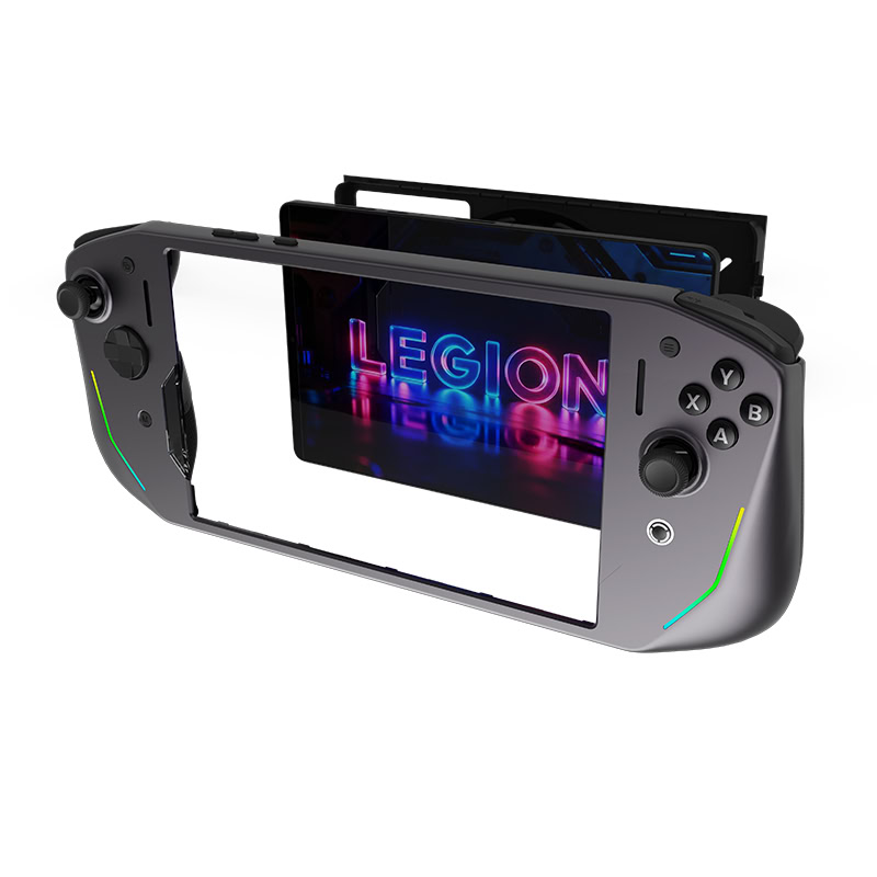 Lenovo Gamepad G9 alongside Legion Tab Gen 5