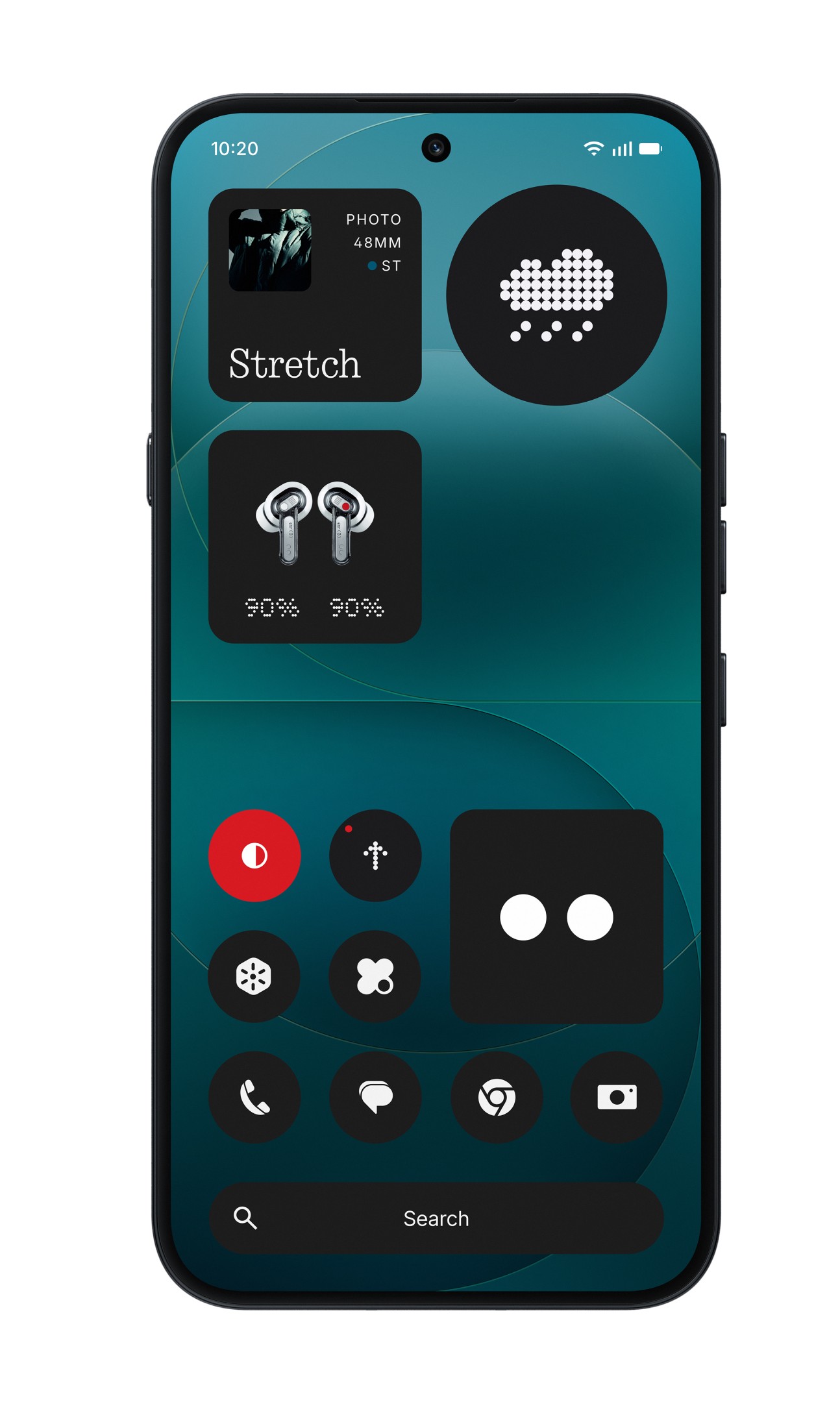 Nothing Phone 4a home screen