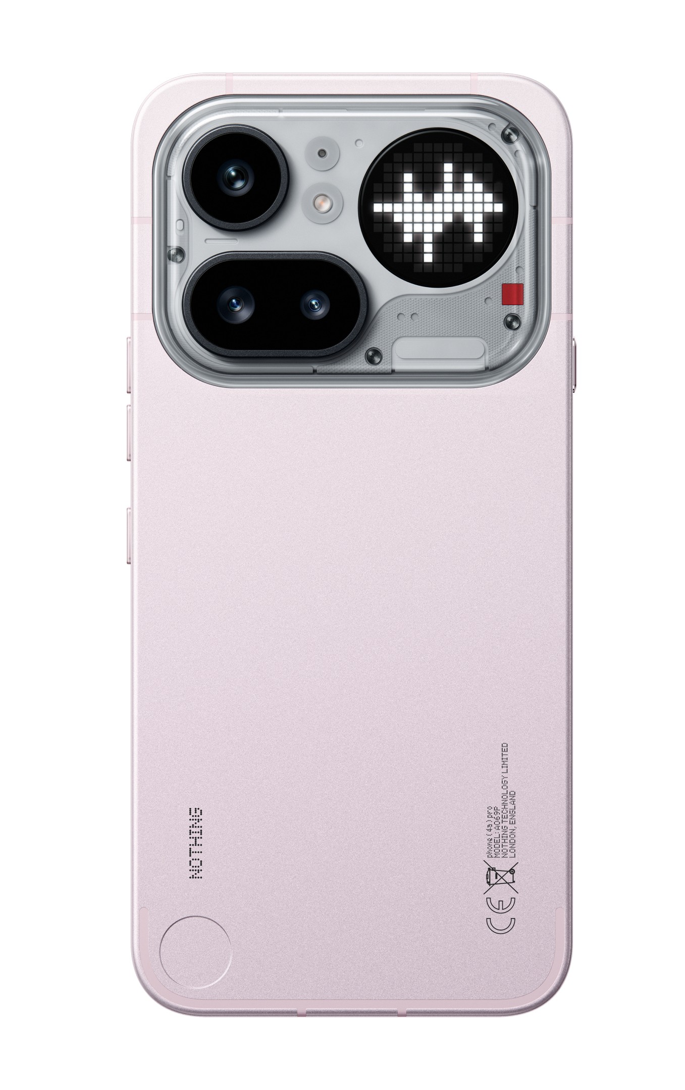 Nothing Phone 4a pink 1