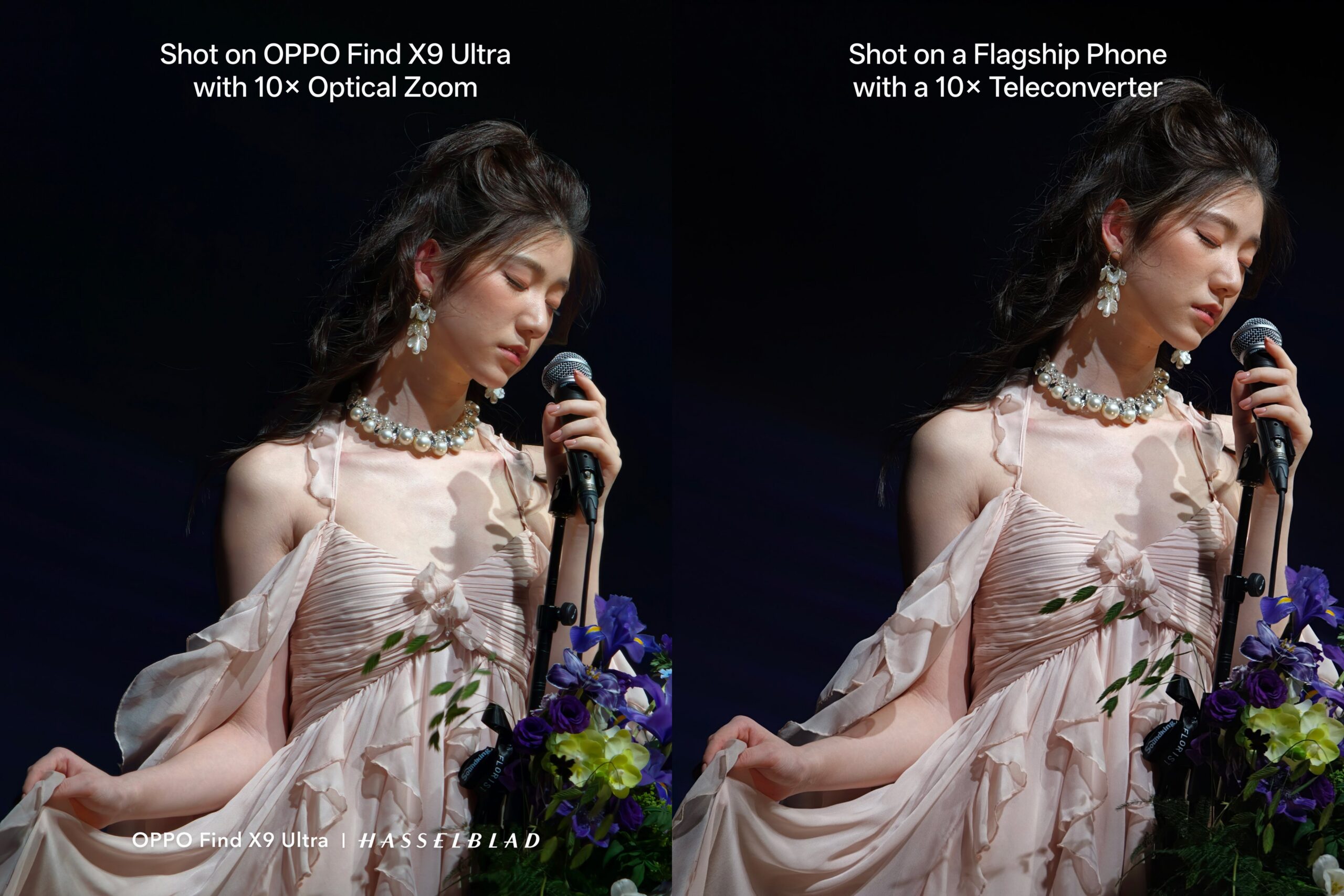 OPPO Find X9 Ultra 10x photo comparison