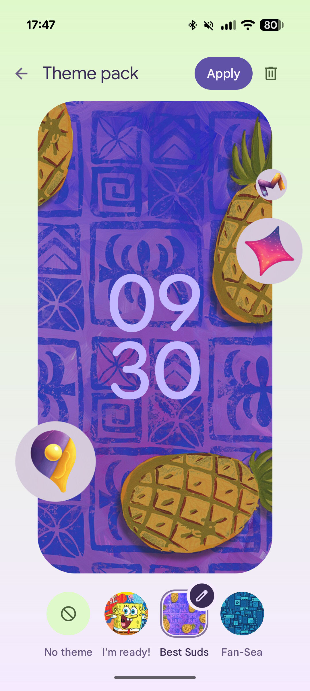 Pixel SpongeBob themes (4)