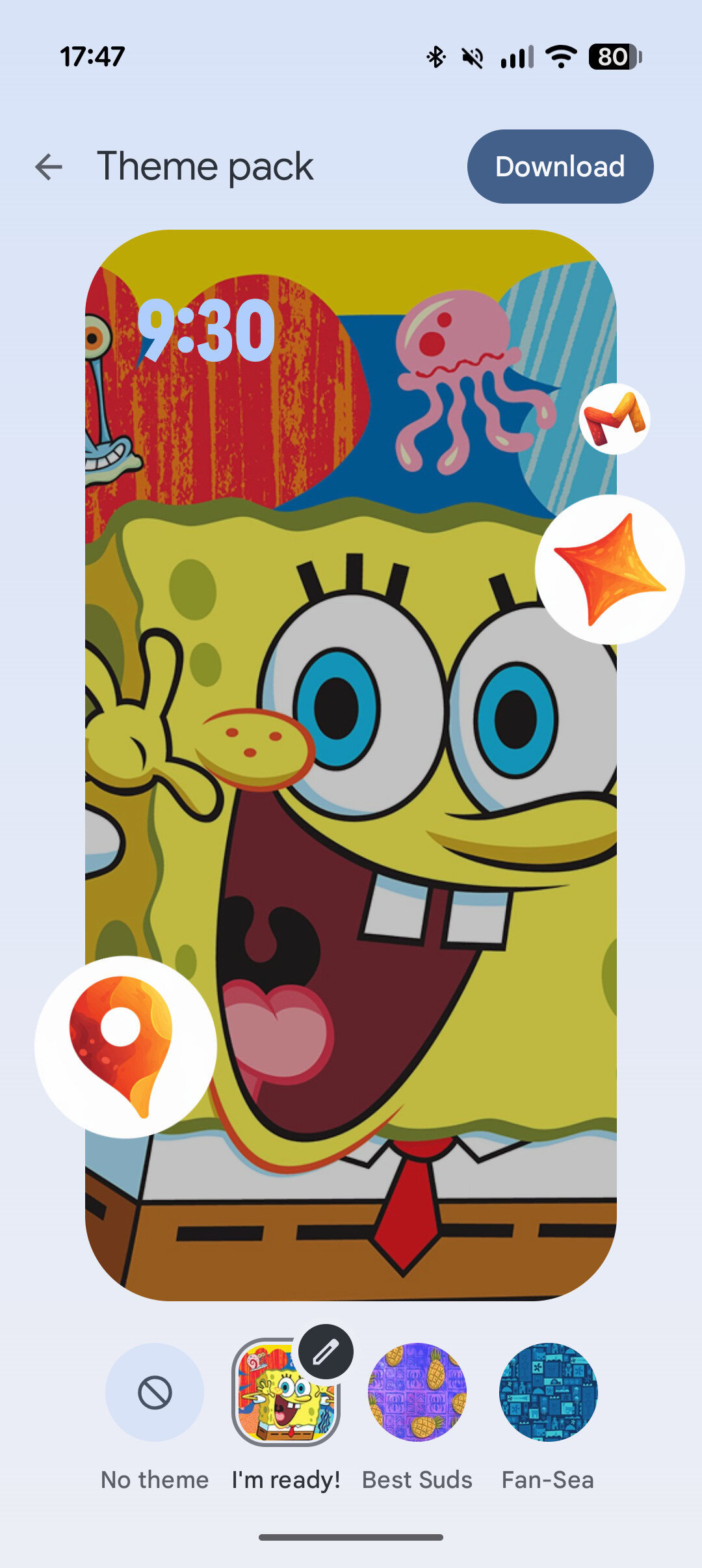 Pixel SpongeBob themes (5)
