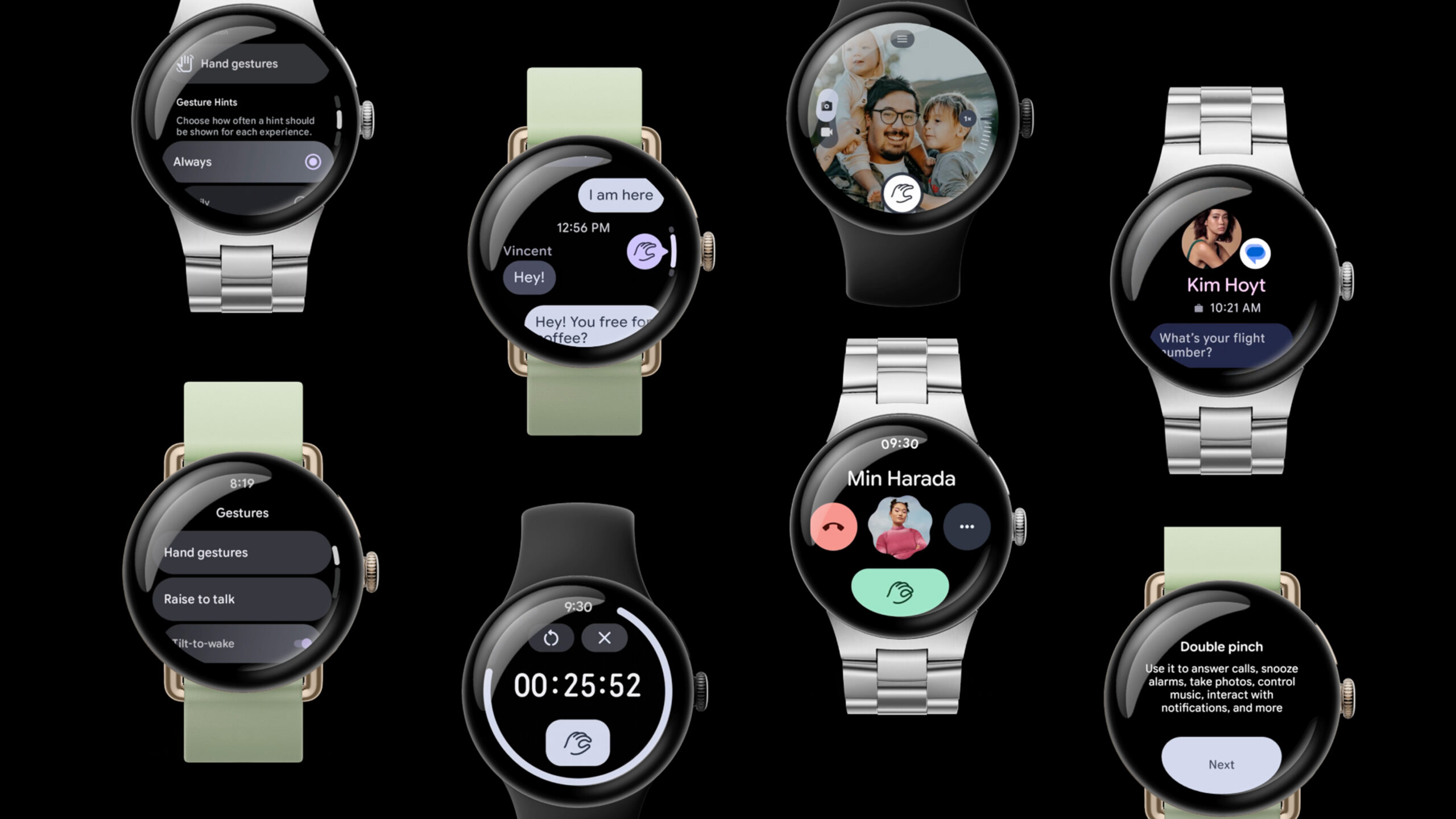 Pixel Watch Gesture Control