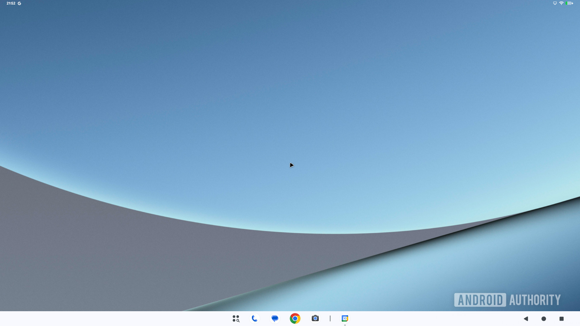 Pixel blank desktop