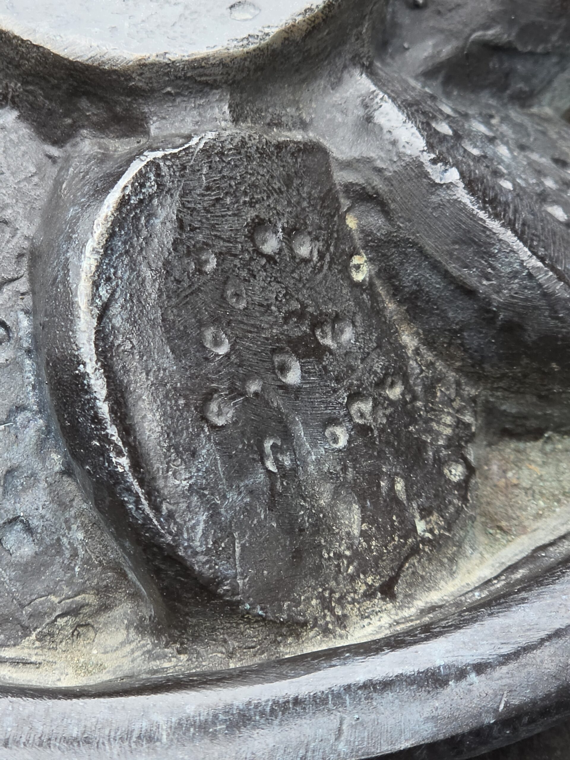 Samsung Galaxy S26 Ultra statue detai macro