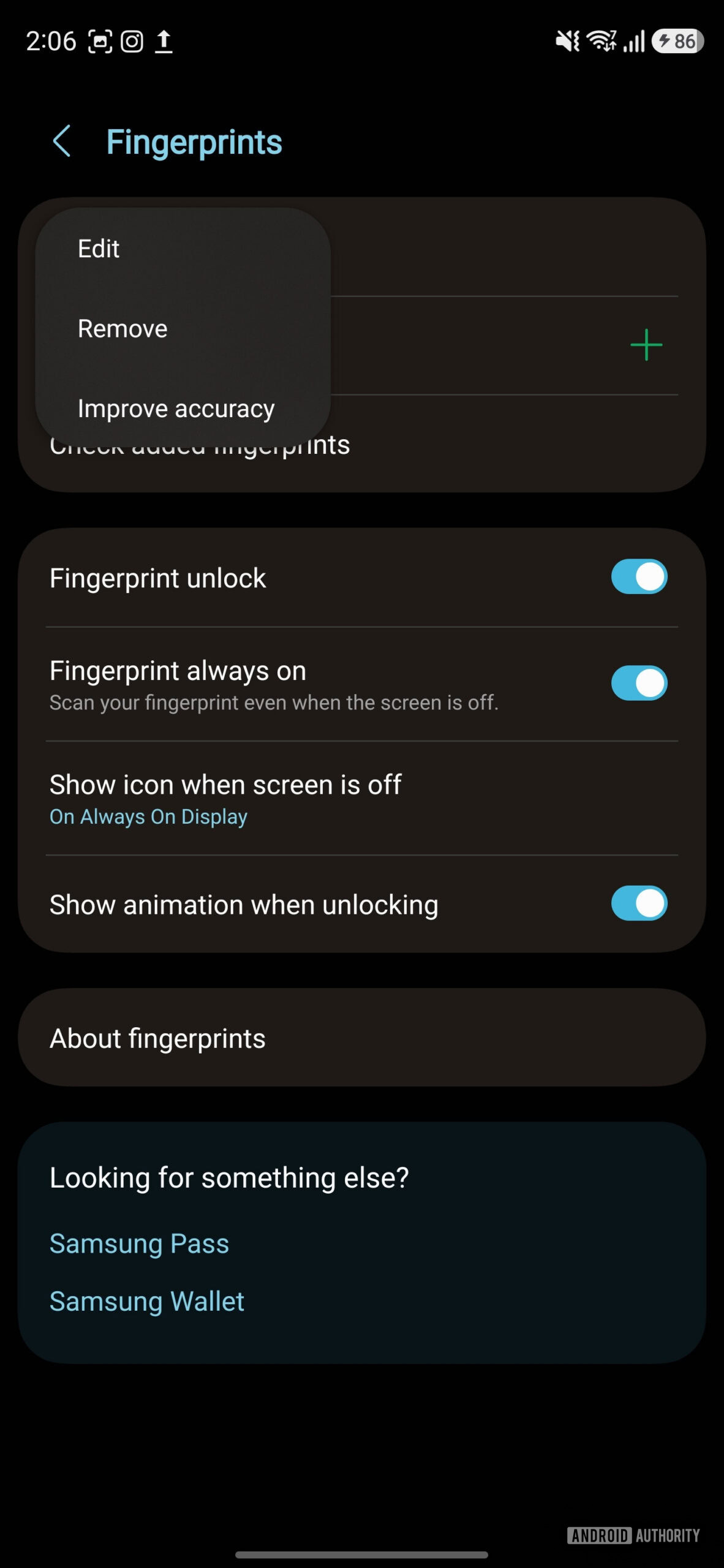 Samsung Galaxy S26 improve accuracy toggle