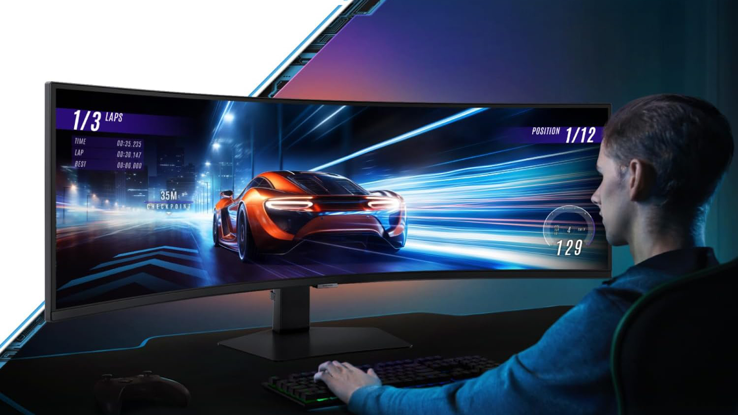 Samsung Odyssey G9 G95C 49 Inch Curved Gaming Monitor