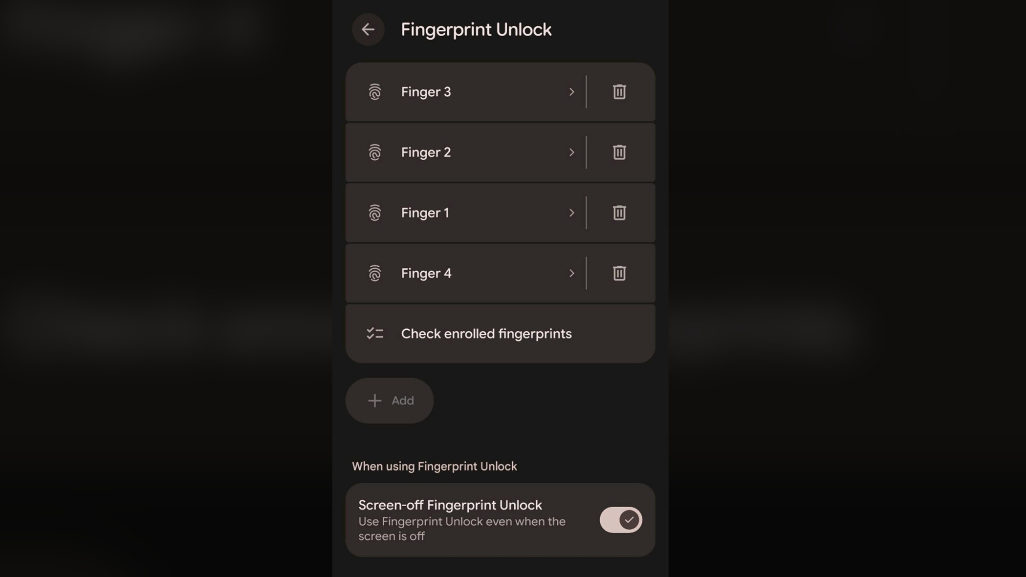 Screen Off Fingerprint Unlock Option Pixel 9a Reddit