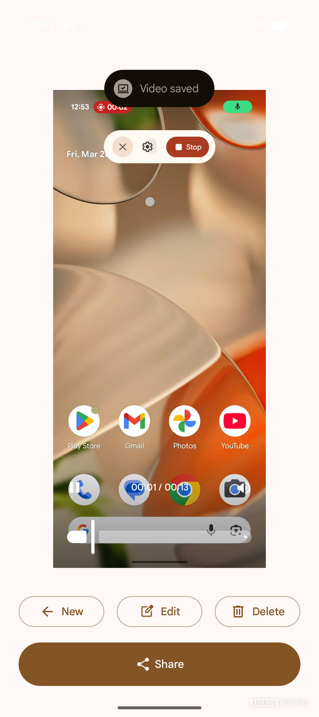 Screen recording redesign 5