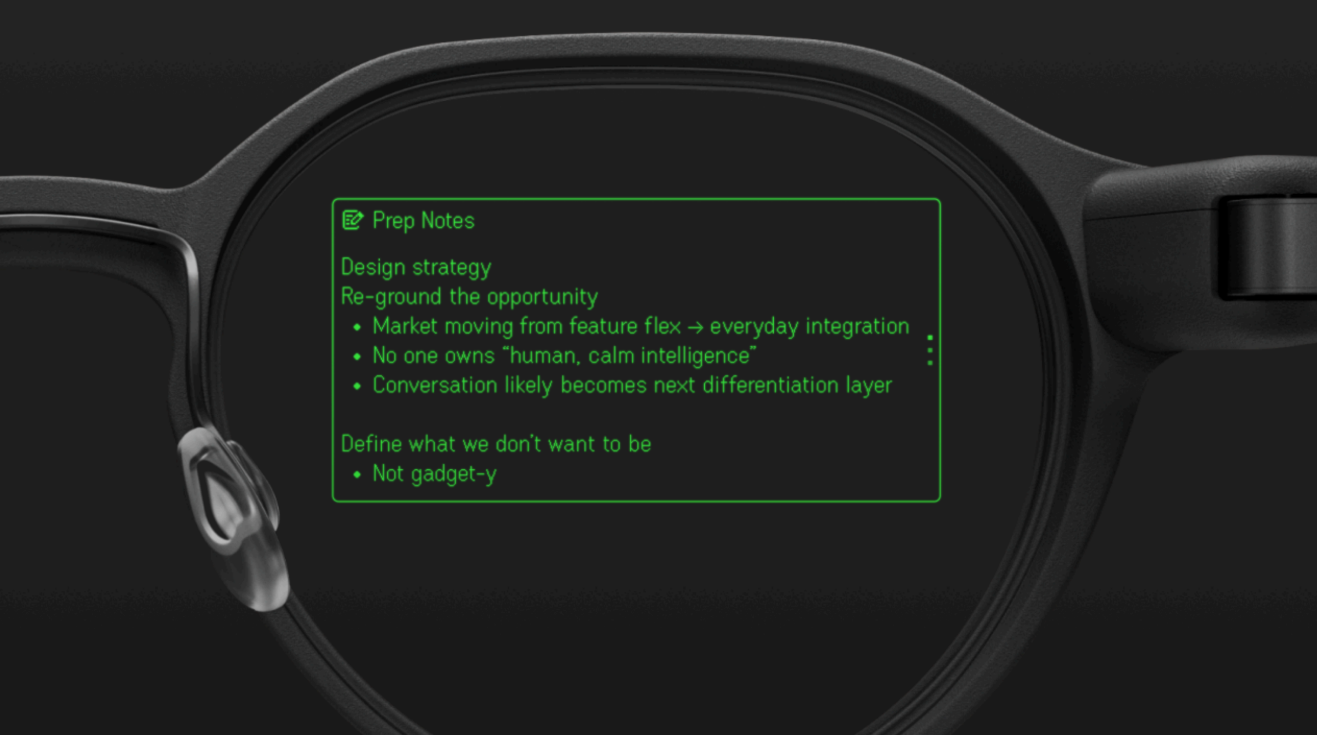 Even Realities G2 smart glasses Prep Notes Even Realities G2 smart glasses Prep Notes