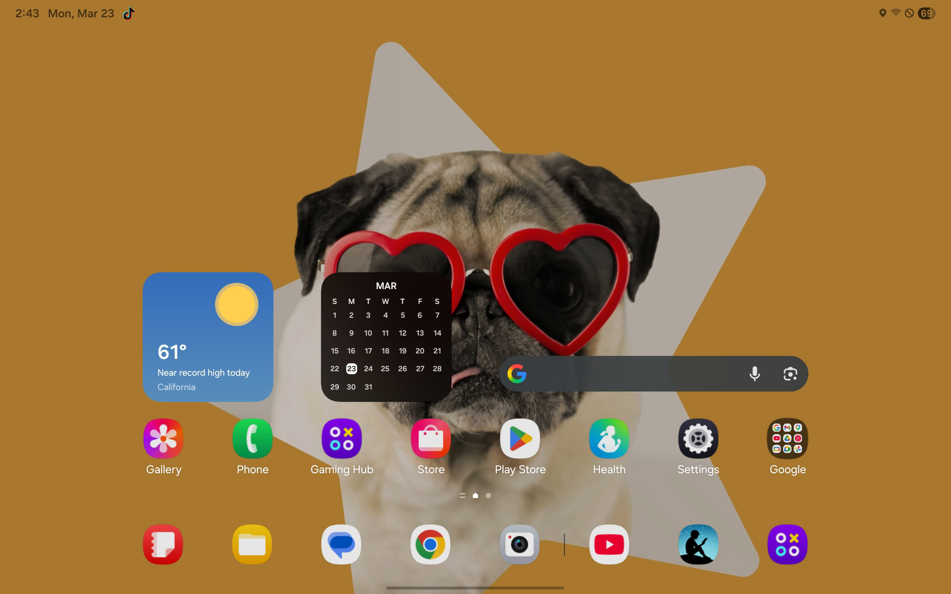 Galaxy Tab A11 Plus 5G review image showing One UI interface