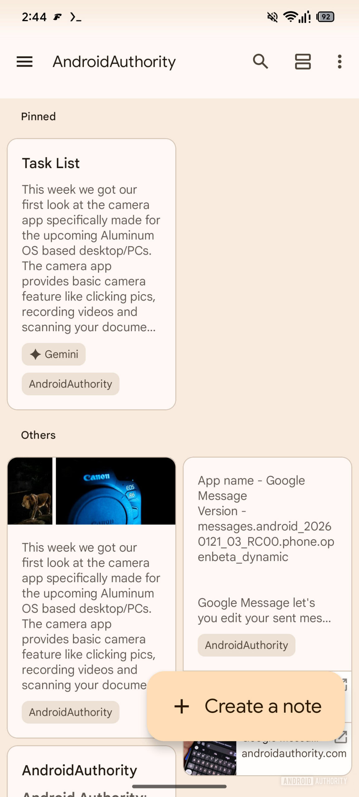 Screenshot 20260325 144403 Keep Notes