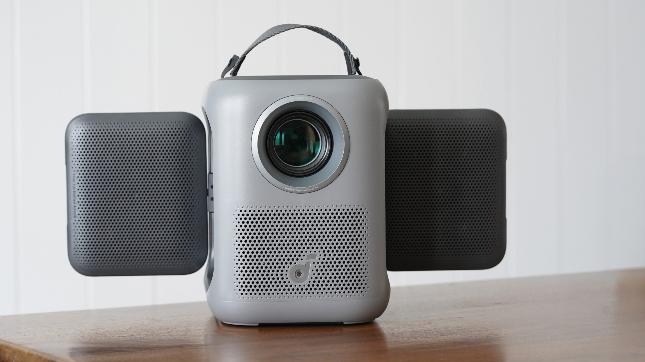 This budget Google TV projector looks like a space-age gimmick, and I love it
