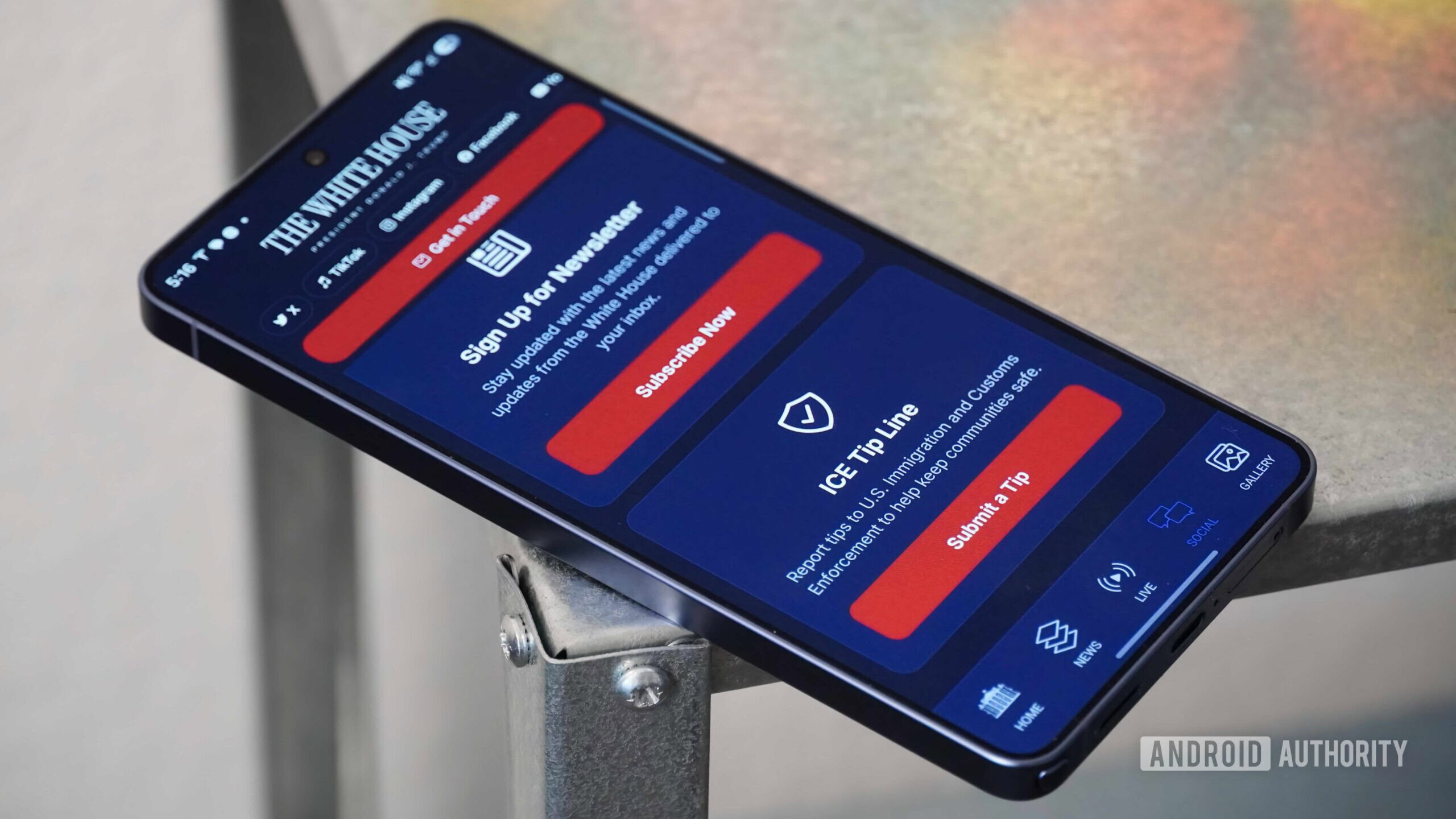 The White House has a new Android app but there's barely any reason to install it