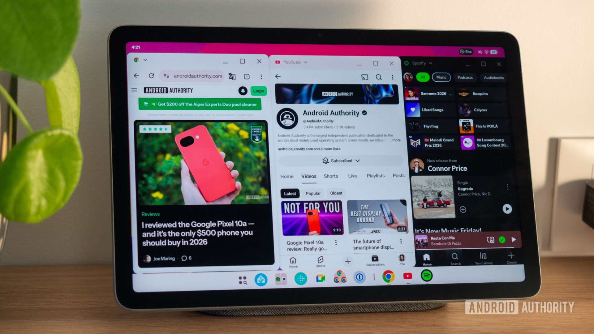 Android's new desktop windowing mode has changed how I use my tablet