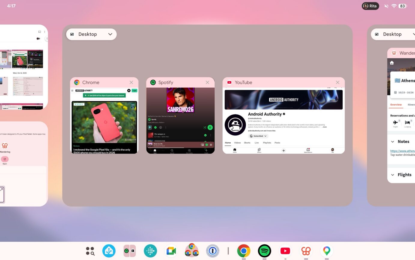 Android's new desktop windowing mode has changed how I use my tablet