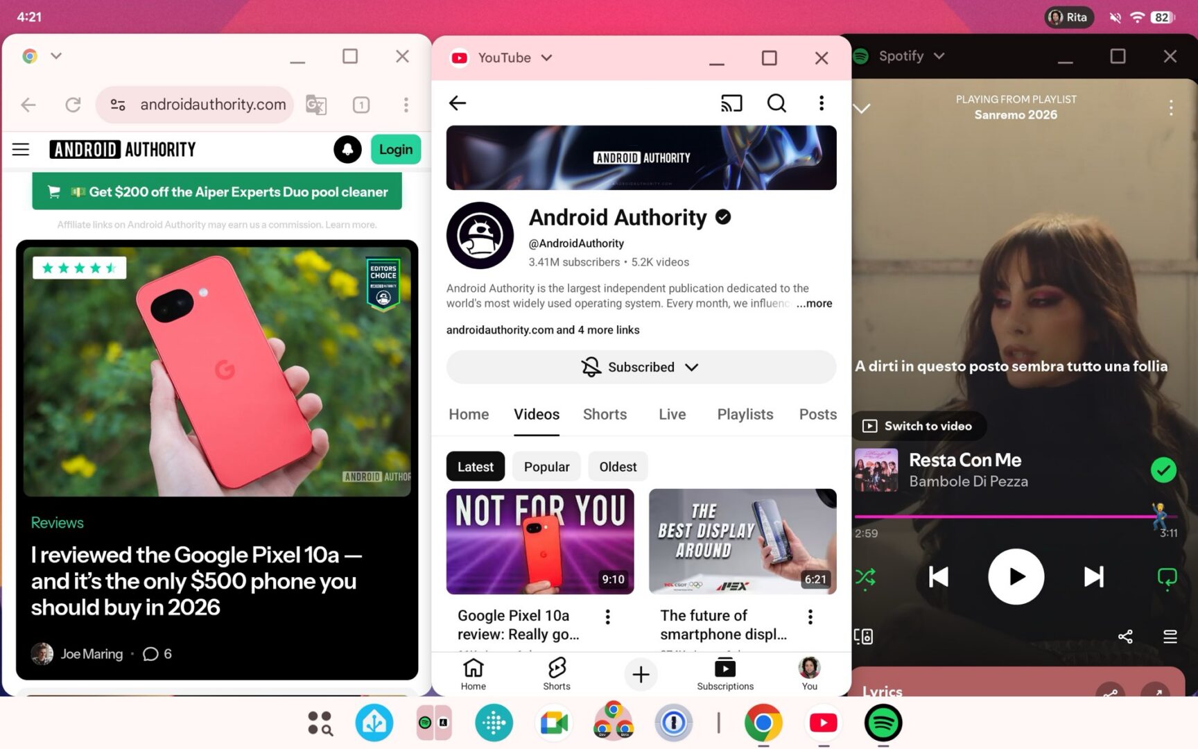 Android's new desktop windowing mode has changed how I use my tablet
