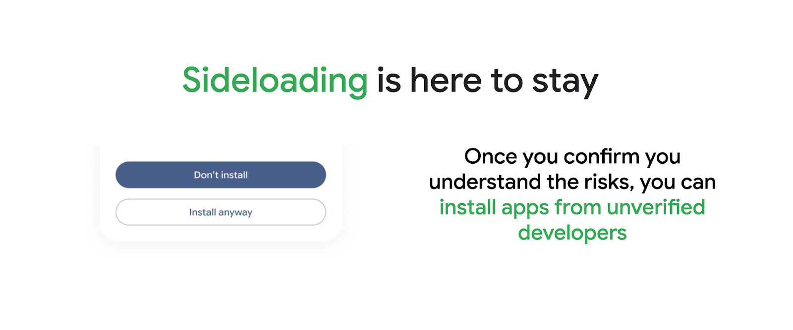 android developer verifirication sideload 1