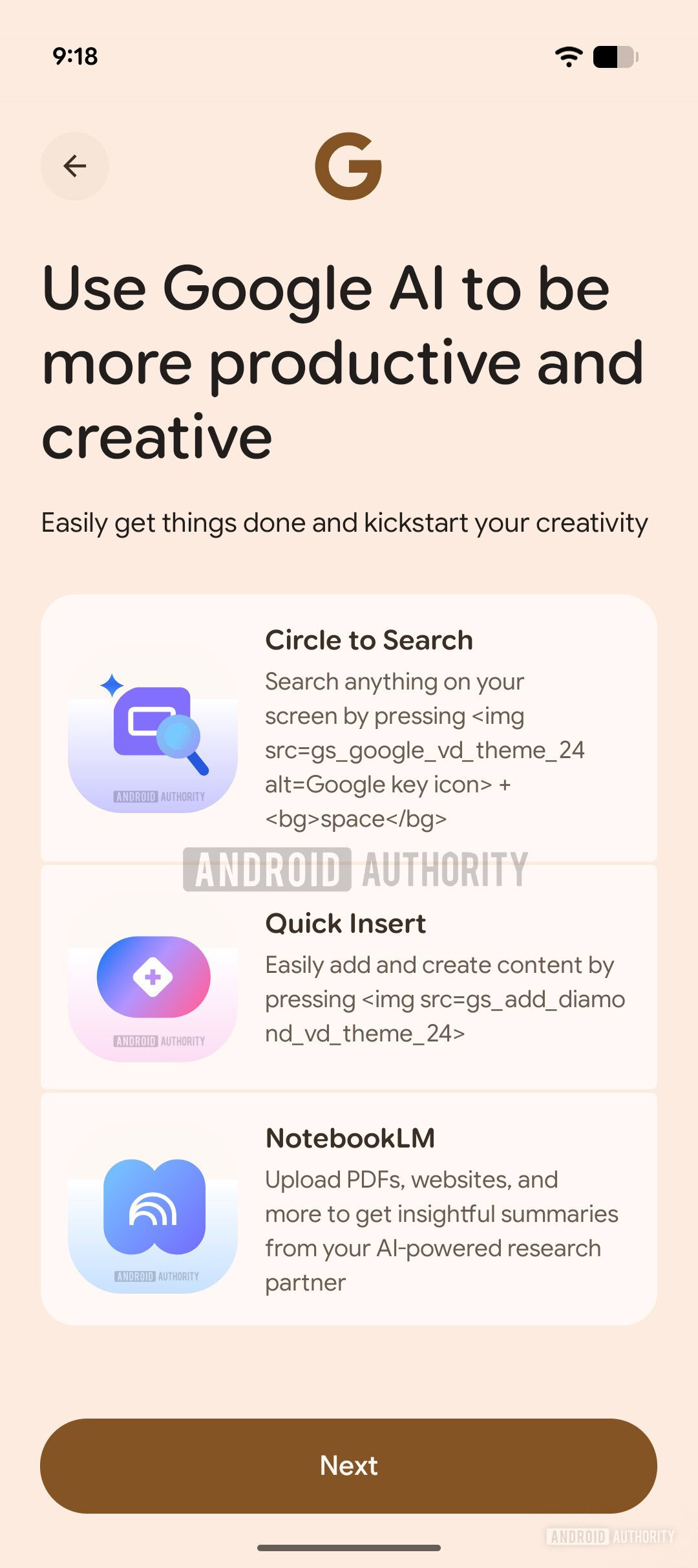 android share desktop onboarding 1