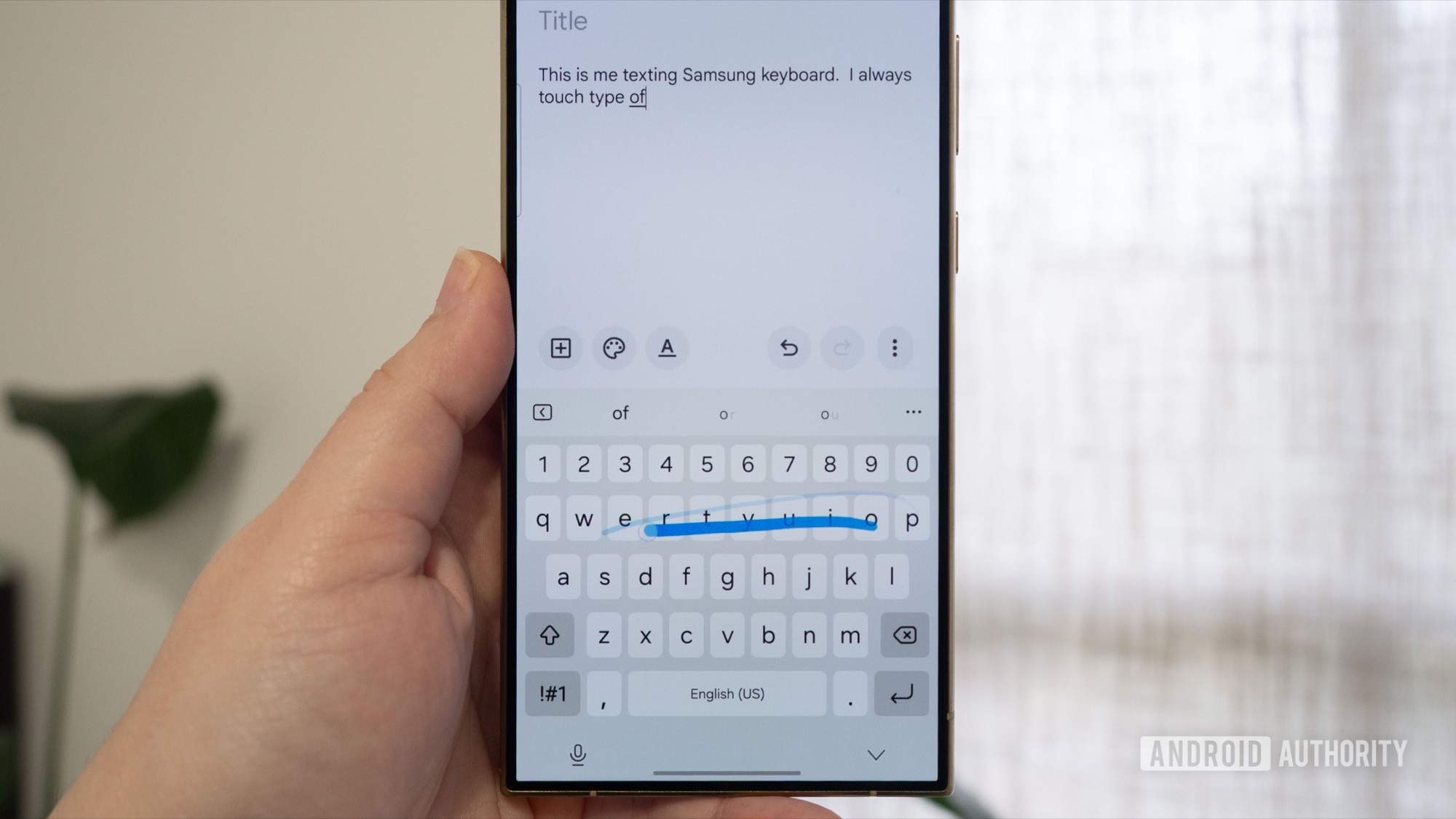 bad samsung keyboard swipe galaxy s24 ultra