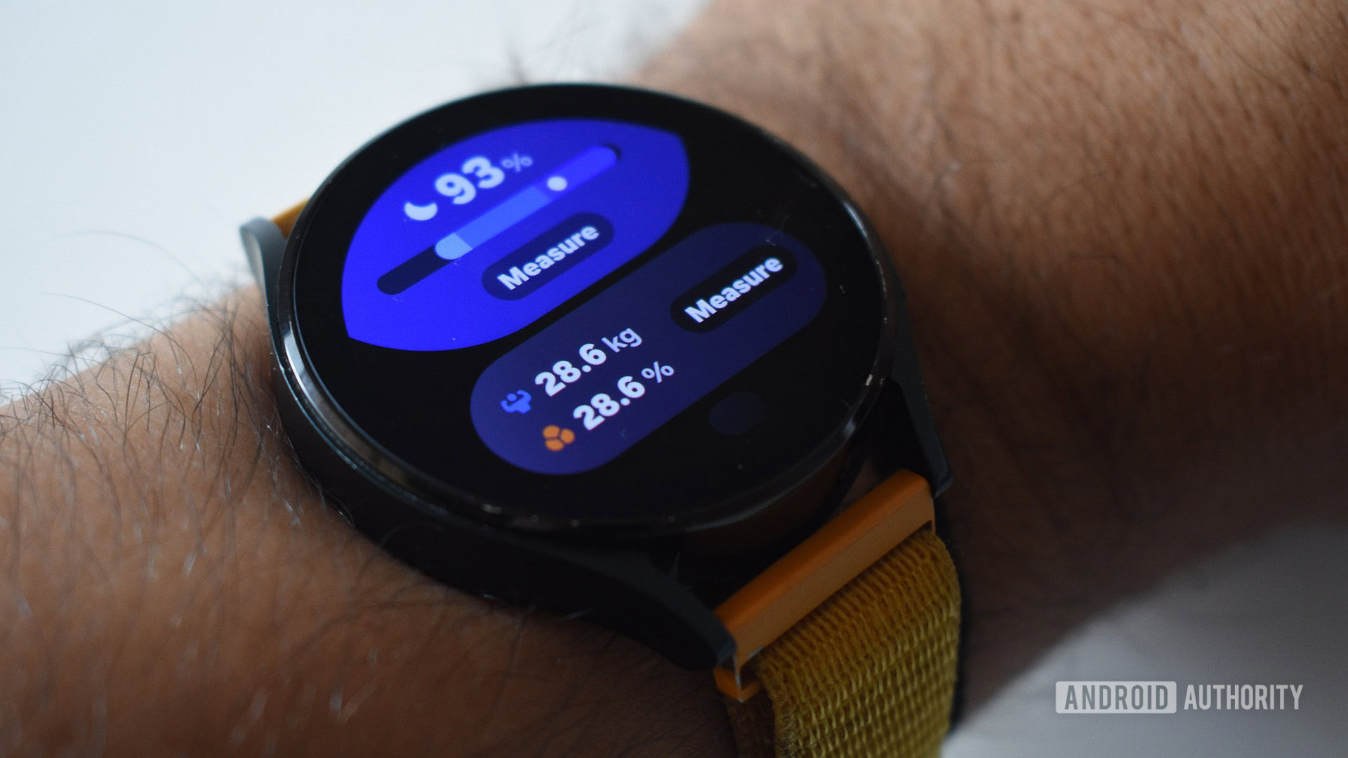 body composition feature samsung galaxy watch 4 tile 1