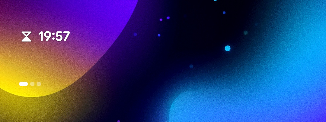 cropped screenshot pixel at a glance ongoing timer