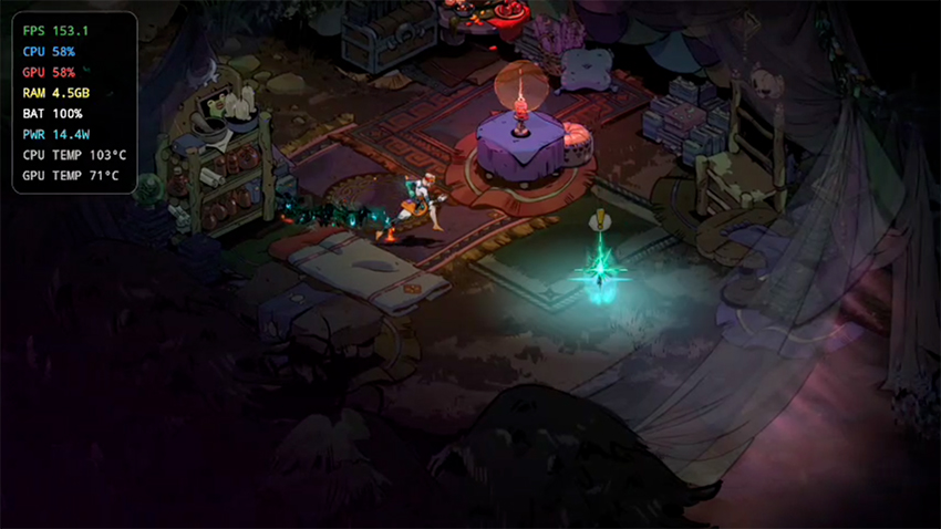 GameNative PC emulation HUD